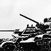 Танковая колонна «Советский Киргизстан», 1943 год. Автор: Кабар