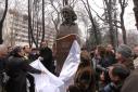 Открытие бюста выдающегося молдавского поэта Григоре Виеру на Алее классиков в Кишеневе