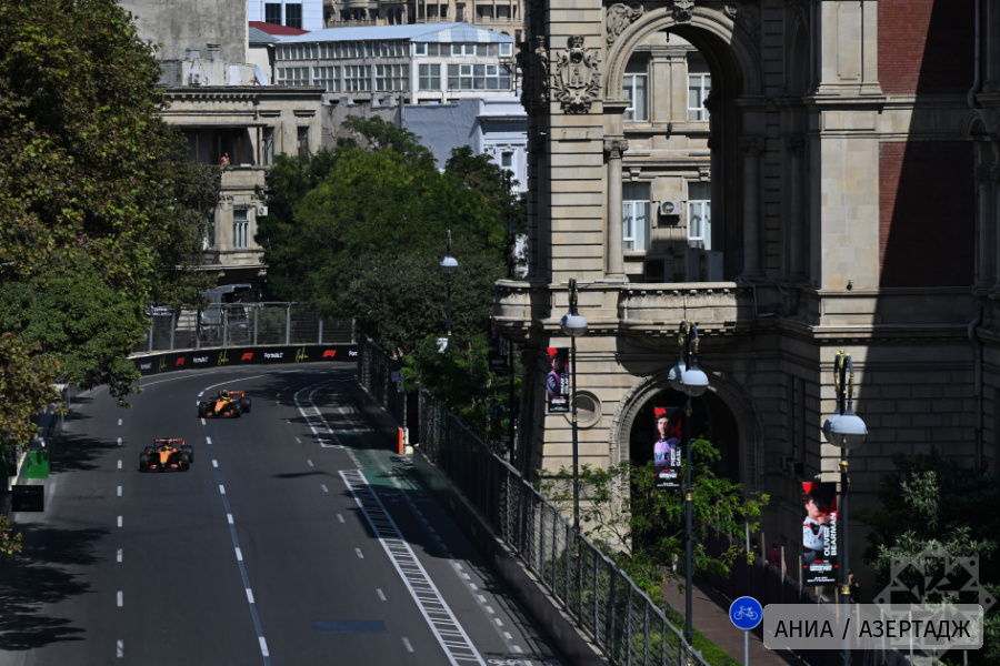На Гран-при Азербайджана «Формулы-1» начался свободный заезд