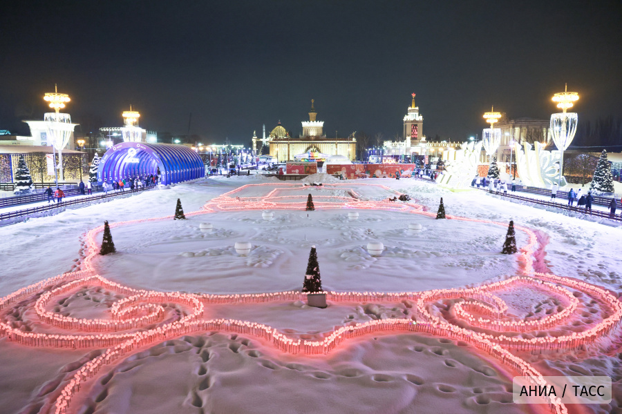 Площадь катка на ВДНХ в Москве этой зимой снова превысит 20 тысяч кв. м